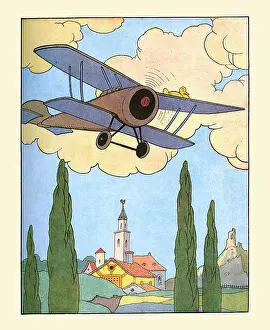 Ride Prints: Gedeon Catches a Ride on an Airplane