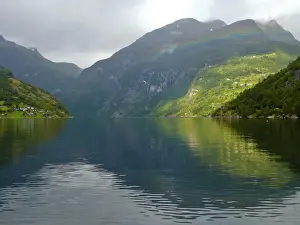 Geirangerfjord seen from Geiranger