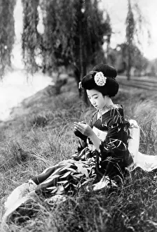 Geisha In Japan