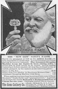 Razor Prints: Gem Safety Razor