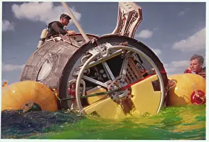 Walter M Prints: Gemini 6 Floating in Water