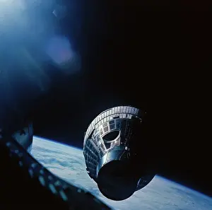 Gemini 6A and Gemini 7 Rendezvous in Orbit