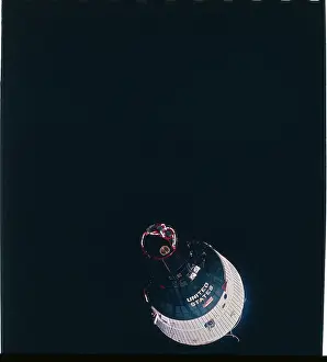 Gemini 7 Orbiting in Space