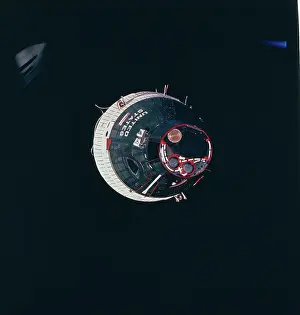 Gemini 7 Orbiting in Space