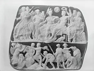 Goddess Prints: Gemma (Caesar) Augustus With Goddess Rom