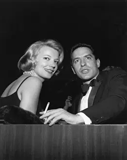 Gena Rowlands and Husband w/ Cigarette