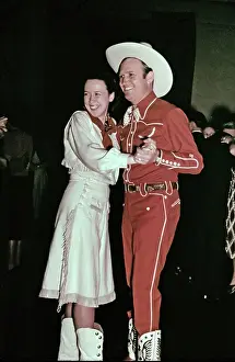 Cowboy Prints: Gene Autry At A Dance