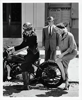Gene Kelly And Barbara Laage In Happy Road