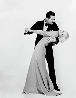 Choreographer Prints: Gene La Verne and Jean Harlow Tango Dancing