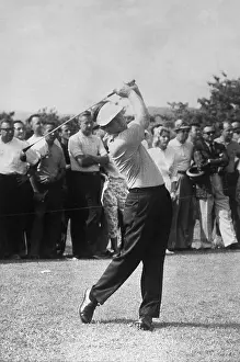 Gene Littler During Golf Match