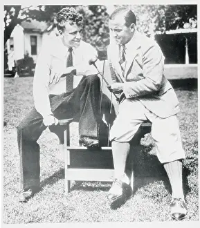 Gene Sarazen with Charlie Yates