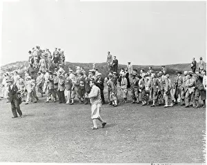Sandwich Prints: Gene Sarazen Golfing