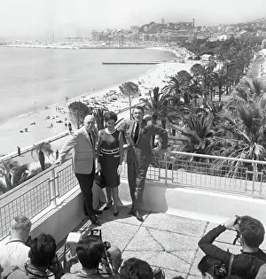 Gene Tierney Attends the Cannes Film Festival