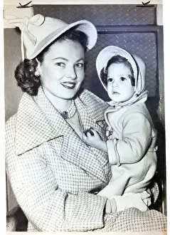 Gene Tierney and Christina Cassini