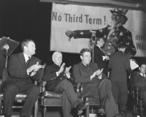 Willkie Prints: Gene Tunney, Robert Rownd and Wendell Wilkie