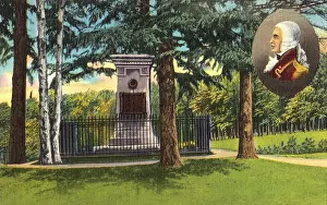 Braddock Prints: General Braddock's Tomb