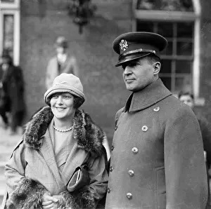 General Douglas MacArthur and Wife Jean MacArthur