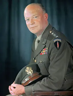Bald Prints: General Dwight Eisenhower in Uniform