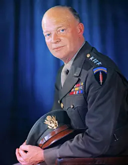Bald Prints: General Dwight Eisenhower in Uniform