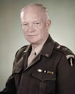General Eisenhower Wearing Uniform