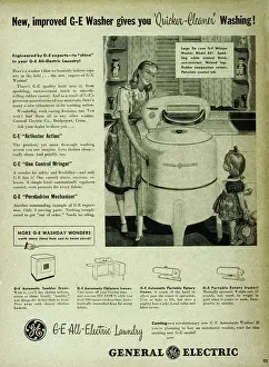 Automated Prints: General Electric Laundry Machine