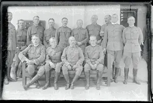 Veracruz State Prints: General Funston Posing with Staff
