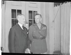 General George C. Marshall and John J. Pershing Together