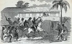 Entering Prints: General Gerrard Enters Port-Au-Prince