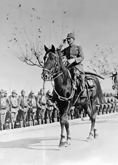 General Prints: General Iwane Matsui on Horse