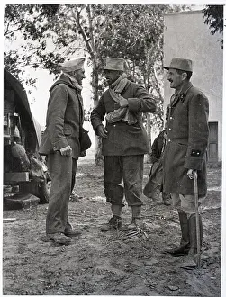 General Jacques Le Clare & Aides Talking