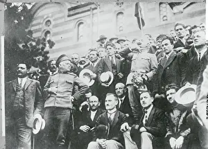 Sofia Prints: General Lasaroff Addressing People After Bulgarian Revolution