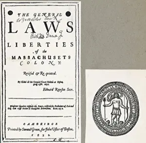 The General Laws and Liberties of the Massachusetts Colony