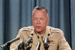 Leonard F Prints: General Leonard Chapman Discussing Racial Issues