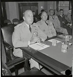 General Lyman L. Lemnitzer with Colleagues at Conference Table