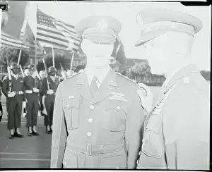 General Maxwell D. Taylor and General William F. Dean
