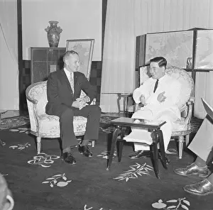 Saigon Prints: General Maxwell Taylor And Ngo Dinh Diem