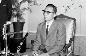 General Park Chung Hee at Press Conference