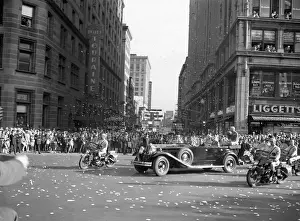 Confetti Prints: General Patton in Victory Parade