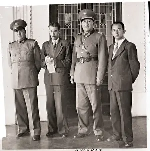 Dictator Prints: General Penaranda and Brother Arrive in Chile