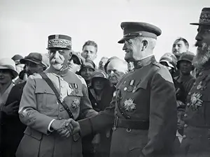 General Pershing with Marshal Petain