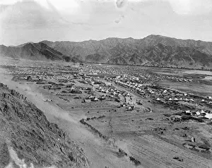 Camp Prints: General View of British Camp in Desert