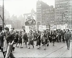 May Day Prints: General View Of Communist Parade
