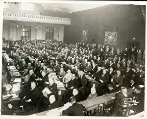 Geneva Prints: General View of Delegates at Conference