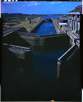 Panama Prints: General View of Panama Canal
