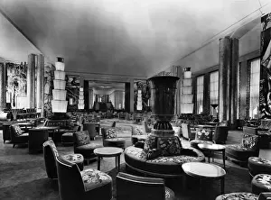 Lounge Prints: General View S.S.Normandie'S Lounge