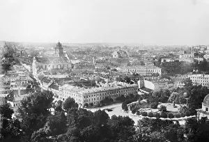 Vilnius Prints: General View of Vilnius, Lithuania