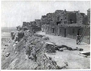Pueblo Prints: General View Waldi Indian Pueblo