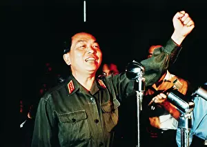 Hanoi Prints: General Vo Nguyen Giap Rejoicing