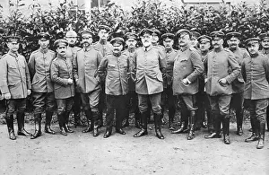General Von Heeringen and His Staff
