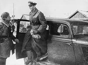 Volgograd Prints: General Von Paulus Arrives to Surrender at Stalingrad